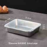 304 Stainless Steel Food Storage Container Aroma-proof With Airtight Lid - Image 5