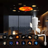 USB Star Projector Night Light, 360 Rotatable Space Satellite Galaxy Projection Lamp With Flexible Bendable USB Cable, LED Starry Sky Projector For Bedroom Living Room Home Party Decor, Kids Gift - Image 6