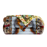 Cartoon Squirrel Flannel Blanket - Soft, Scenic, Lightweight, Suitable For Sofa, Office, Bed, Nature, Travel - Multi-functional Four-season Gift, Variety  60x80 Temu Can Only Be Self-picked Up - Image 4
