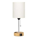 USB-powered Fabric Desk Lamp With Phone Charging Function - Image 3