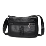 Women Genuine Leather Soft Shoulder Crossbody Backpack - Image 6