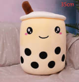 Cute Fruit Drink Plush Stuffed Soft Strawberry Milk Tea Plush Boba Tea Cup Toy Bubble Tea Pillow Cushion Kids Gift - Image 55