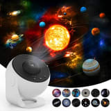Night Light Galaxy Projector Starry Sky Projector 360 Rotate Planetarium Lamp For Kids Bedroom Valentines Day Gift Wedding Deco - Image 1