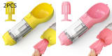 Pet Water Bottle Feeder Bowl Garbage Bag Storage Portable Pet Outdoor Travel 3 In 1 Dog Water Bottle - Image 24