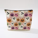 Halloween Decor Cosmetic Bag  Large Capacity Travel Toiletry Bag  Portable Storage Pouch For Skincare - Image 41