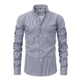 Jiachuan Cross-Border European And American Elastic Non-Iron Men's Shirt Long Sleeve Digital Print Striped Casual Fashion Shirt Men's Clothing - Image 6