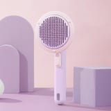 New Pet Cat Brush Hot Selling Hand-held Steel Wire Self-cleaning Comb Looper For Hair Removal - Image 9