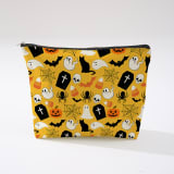 Halloween Decor Cosmetic Bag  Large Capacity Travel Toiletry Bag  Portable Storage Pouch For Skincare - Image 53