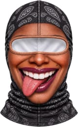 Realistic Winter Ski Face Mask Windproof Thermal Balaclava For Outdoor Sports And Parties - Image 17