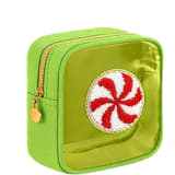 Christmas Embroidered Letter Makeup Bag Large Capacity - Image 3
