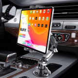 Universal Car Cup Holder Tablet And Phone Mount - Image 2