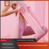 Yoga Rally Tablet Body Beauty Home Beginners Stretching Training Women's Fitness Latin Dance Stretch Rope Resistance Band - Image 1