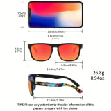 2 Pairs Of Outdoor Polarized Sports Sunglasses With UV400 Protection. Suitable For Cycling, Hiking, Climbing, Street Photography And Various Scenarios. Available In Multiple Color Combinations. - Image 6
