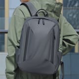 Men's Solid Color Large-capacity Casual Backpack - Image 1