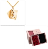 Fashion Jewelry Envelop Necklace Women Lover Letter Pendant Best Gifts For Girlfriend - Image 11