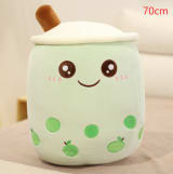 Cute Fruit Drink Plush Stuffed Soft Strawberry Milk Tea Plush Boba Tea Cup Toy Bubble Tea Pillow Cushion Kids Gift - Image 30
