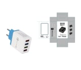 USB Charger Quick Charge 3.0 4 Phone Adapter For Tablet Portable Wall Mobile Charger Fast Charger - Image 16