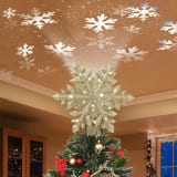 LED Decorative Christmas Tree Top Projection Light - Image 1