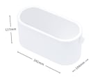 Portable Led Desk Storage Cosmetic Mirror Organizer Box With Light - Image 6