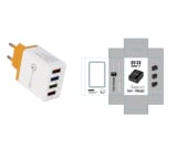 USB Charger Quick Charge 3.0 4 Phone Adapter For Tablet Portable Wall Mobile Charger Fast Charger - Image 21