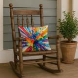 Gay Pride Joy as Resistance Throw Pillow Machine Washable, Indoor Outdoor Decorative Pillow for Couch, Bed or Patio, 18Hx18W - Image 4