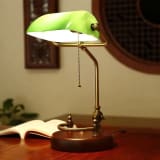 Retro Solid Wood Bedroom Decorative Table Lamp - Image 1