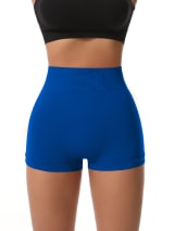 Women 3-Piece Seamless Biker Shorts Set, High Waisted Butt Lift Compression Shorts, Soft Stretchy Workout Shorts For Gym Yoga Running Activewear - Image 19