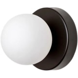 Vintage Glass Globe Wall Lamp - Image 5
