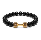 FIT LIFT Metal Dumbbell Beads Bracelet Jewelry - Image 6