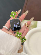 Versatile Pebble-flower Chain Metal Watch Strap - Image 8