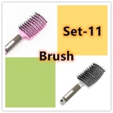 Hairbrush Anti Klit Brushy Haarborstel Women Detangler Hair Brush Bristle Nylon Scalp Massage  Teaser Hair Brush Comb - Image 65
