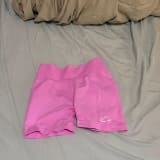 Cloud Activewear - Seamless Shorts Blue Pink - Image 1