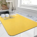 Diatomaceous Earth Kitchen Counter Drying Mat - Absorbent Heat Resistant Coaster for Coffee Bar Sink Area Easy Clean Stain Resistant Table Pad - Image 16