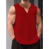 Men's Sleeveless T-Shirt Fitness Training Sports Tank Top - Image 6