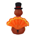 2021 Cross Border Thanksgiving Inflatable Turkey Outdoor Courtyard Luminous Inflatable Props LED Lights Courtyard Decoration - Image 4