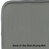 Weimaraner Hippie Dawg Dish Drying Mat Absorbent Dish Drying Mat Pad for Kitchen Counter Dish Drainer Mat for Countertop, 14 x 21", Multicolor - Image 5