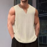Men's Sleeveless T-Shirt Fitness Training Sports Tank Top - Image 8