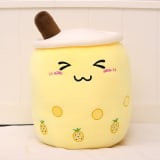 Cute Fruit Drink Plush Stuffed Soft Strawberry Milk Tea Plush Boba Tea Cup Toy Bubble Tea Pillow Cushion Kids Gift - Image 20