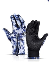 Winter Gloves Touch Screen Riding Motorcycle Sliding Waterproof Sports Gloves With Fleece - Image 16