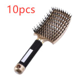 Hairbrush Anti Klit Brushy Haarborstel Women Detangler Hair Brush Bristle Nylon Scalp Massage  Teaser Hair Brush Comb - Image 46
