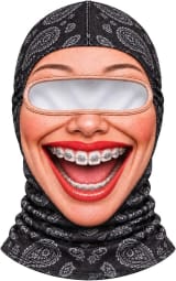 Realistic Winter Ski Face Mask Windproof Thermal Balaclava For Outdoor Sports And Parties - Image 19