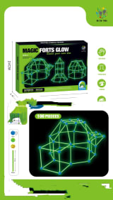Fort Building Kit Construction Blocks Set Kids Toy Tents Fortress Builder Castles Tunnels Diy 3d Play House For Children Gift - Image 8