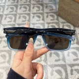 Men's And Women's Identical Large-framed Polarized Sunglasses, Retro Gradient Frame Tinted Lenses With UV Protection, Suitable For Outdoor Driving, Fishing And Sun Protection, Fashionable And Versatil - Image 7
