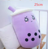 Cute Fruit Drink Plush Stuffed Soft Strawberry Milk Tea Plush Boba Tea Cup Toy Bubble Tea Pillow Cushion Kids Gift - Image 38