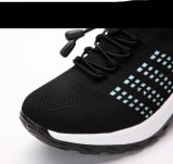Women's Spring And Summer New Casual Flying Knit Sneakers - Image 6