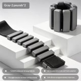 Fitness Silicone Weight-bearing Wristband, Multifunctional Detachable Sandbag Foot Ring, Home Yoga Fitness Resistance Arm Wristband - Image 12