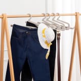 Multipurpose Pants Hanger Serves As A Versatile Home Storage Accessory That Is Ideal For Managing Various Garments Including Jeans Leggings And Ties While Maximizing Your Hanging Capacity - Image 2
