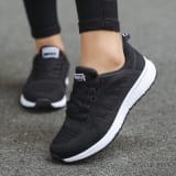 Women Casual Shoes Fashion Breathable Walking Mesh Flat Shoes Woman White Sneakers Women Tenis Feminino Female Shoes - Image 5