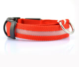 Nylon LED Pet Dog Luminous Collar Night Safety Flashing Glow in Dark Dog Cat Leash Adjustable Pet Supplies - Image 17