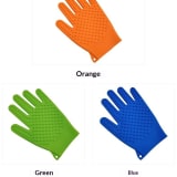 Silicone Pet Grooming Glove - Gentle Massage Brush for Cats and Dogs Bathing Deshedding Cleaning Hair Removal Tool - Image 4